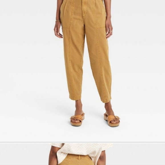 Universal Thread High-Rise Tapered Cargo Pants Brown | Poshmark