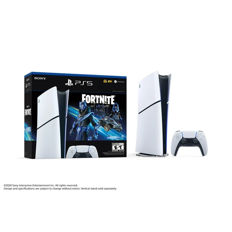PlayStation 5 Digital Edition – Fortnite Cobalt Star Bundle | Walmart (US)
