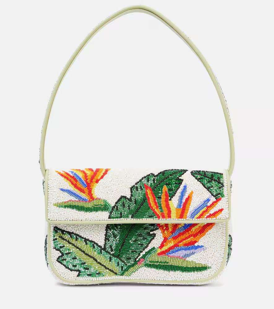 Staud Tommy beaded shoulder bag | Mytheresa (US/CA)