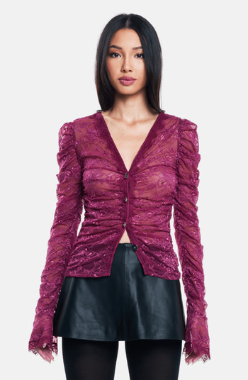 OW Collection AUDREY Lace Cardigan | Nordstrom | Nordstrom