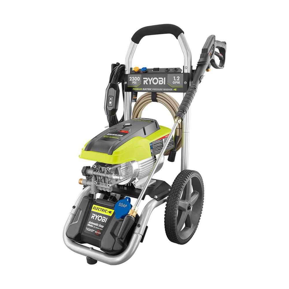 RYOBI 2,300 PSI 1.2 GPM High Performance Electric Pressure Washer | The Home Depot