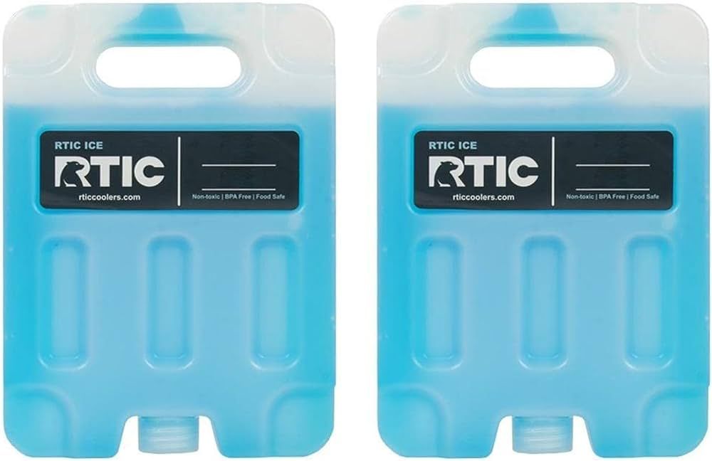 RTIC Refreezable Reusable Cooler Ice Packs Cold Ice Chest Pack Long-Lasting Break-Resistant for F... | Amazon (US)