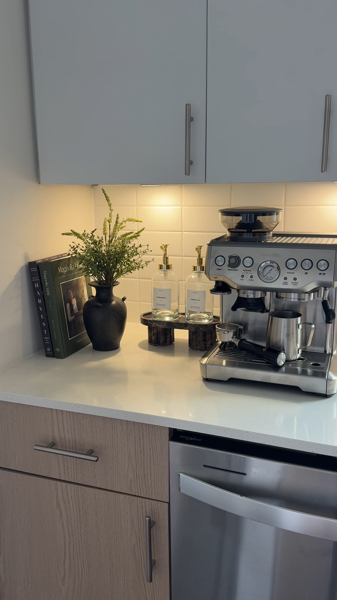 coffee bar setup ☕️🤍

#LTKHome