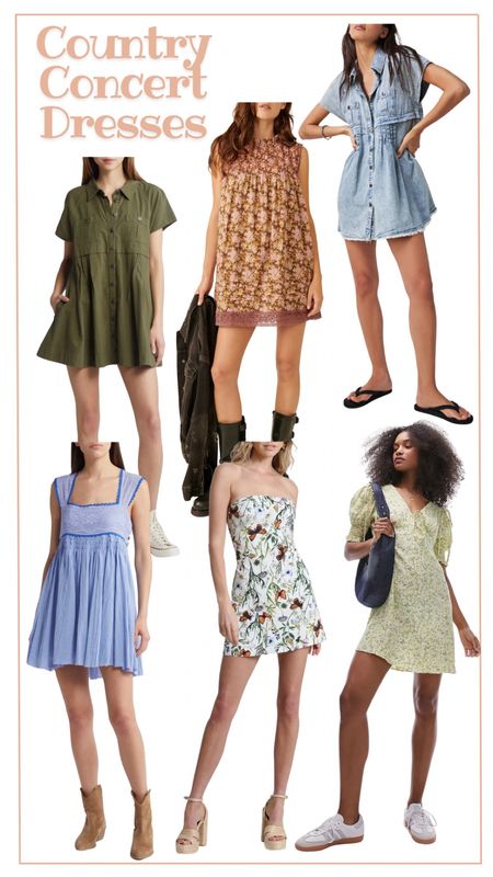 It’s concert season and I have found some really cute dresses that I think are perfect to wear to a country concert! Just add boots! 

#LTKFindsUnder100 #LTKSeasonal #LTKStyleTip
