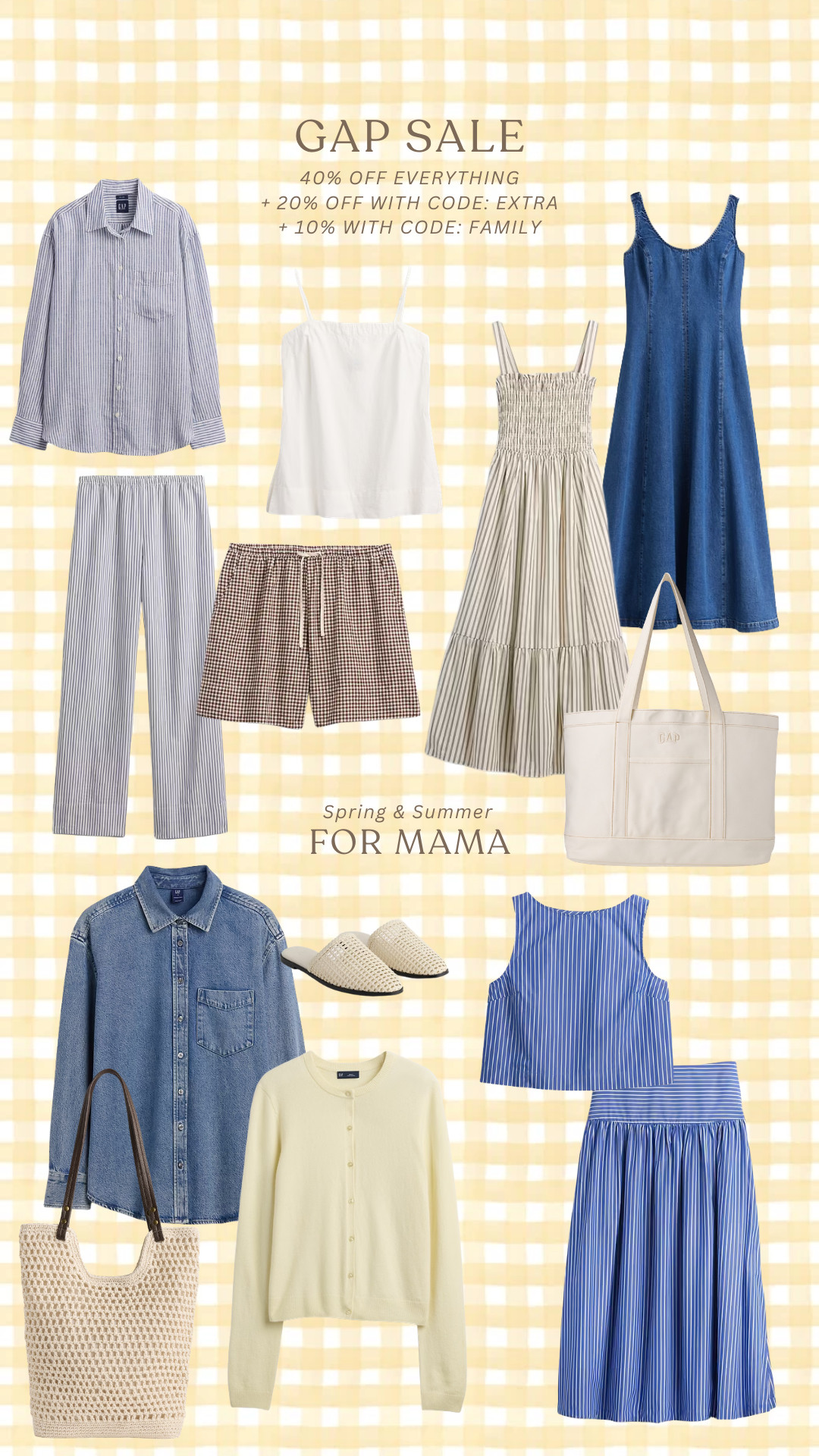 can't forget about mama - here are my picks and what you'll find in my cart 🛒  

 @gap

#LTKsale