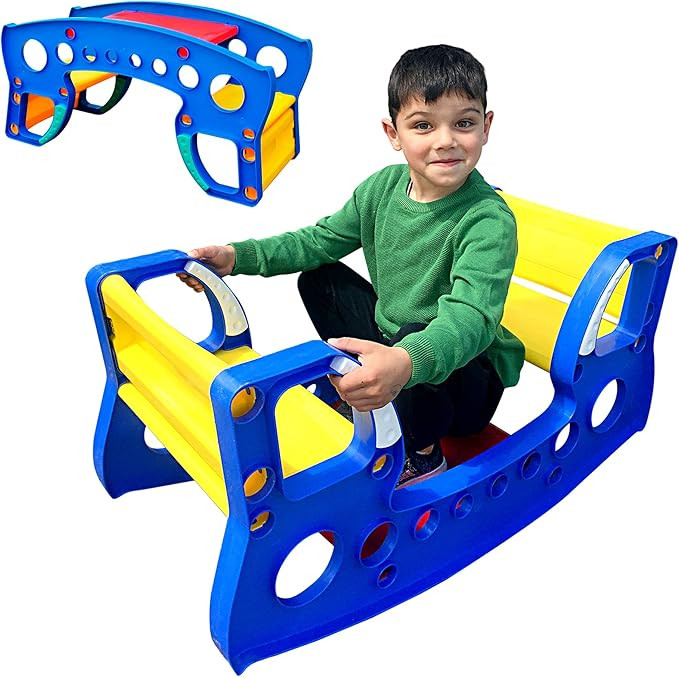 PICNMIX Baby Rocker Swing, Infant to Toddler Rocker, Toddler Playground Table and Chair Set Great fo | Amazon (US)