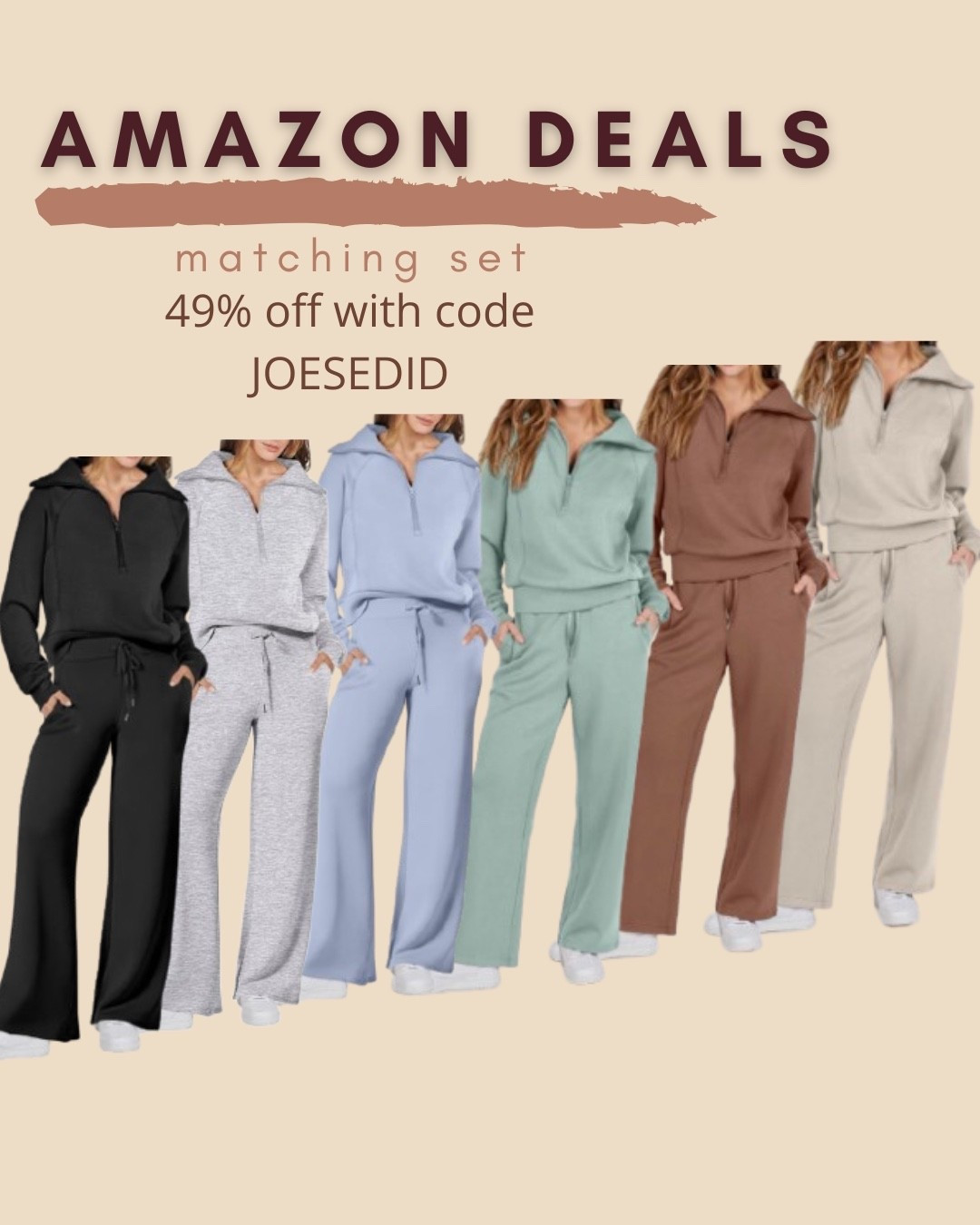 $19 ends 9/11

Amazon set
Amazon fashion
Amazon deals
Matching set
Two piece set
Lounge set
Travel outfit
Comfy outfit

#LTKSaleAlert