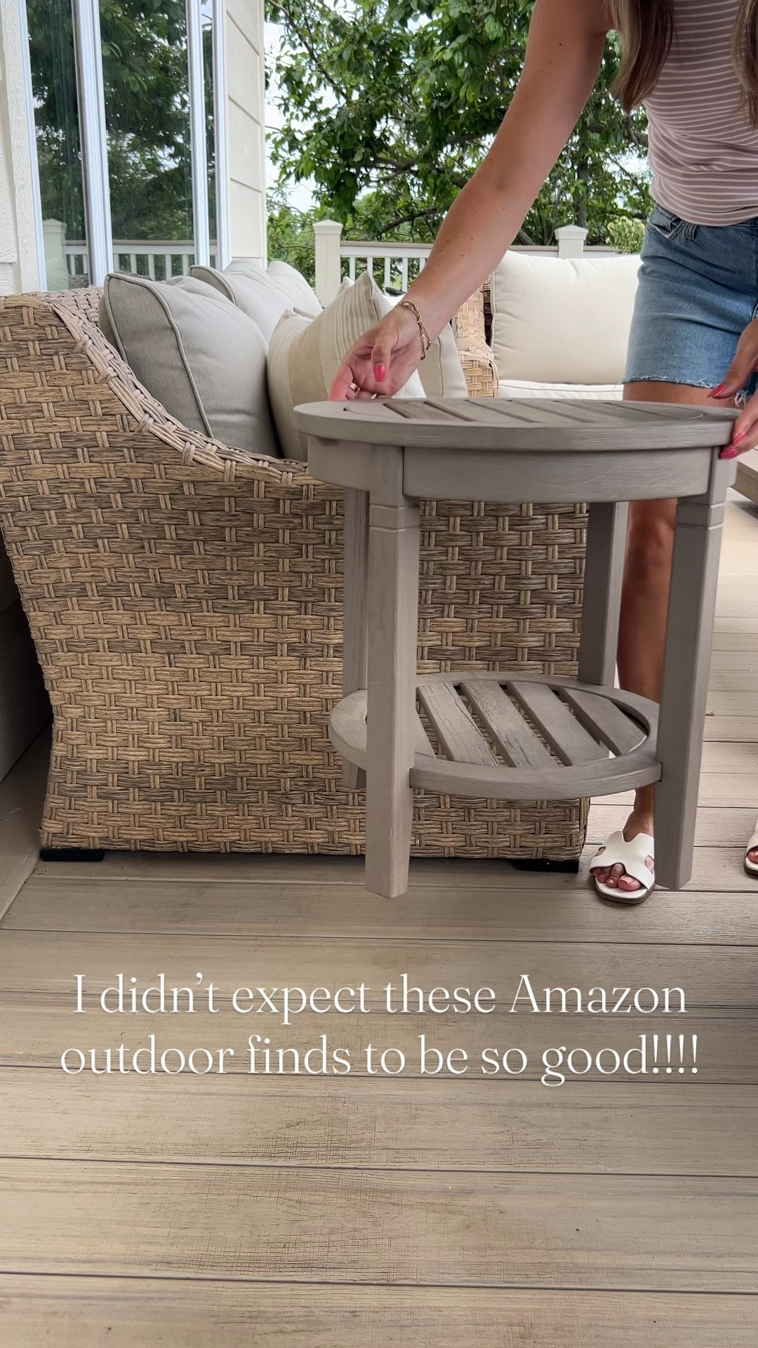 The best Amazon outdoor finds!!!! All so good!!

Outdoor furniture, patio furniture, outdoor dining chair, outdoor decor, outdoor table, outdoor accent chair, faux flower, faux boxwood, front porch, front porch decor, entryway rug, Amazon outdoor finds 

#LTKSaleAlert #LTKHome