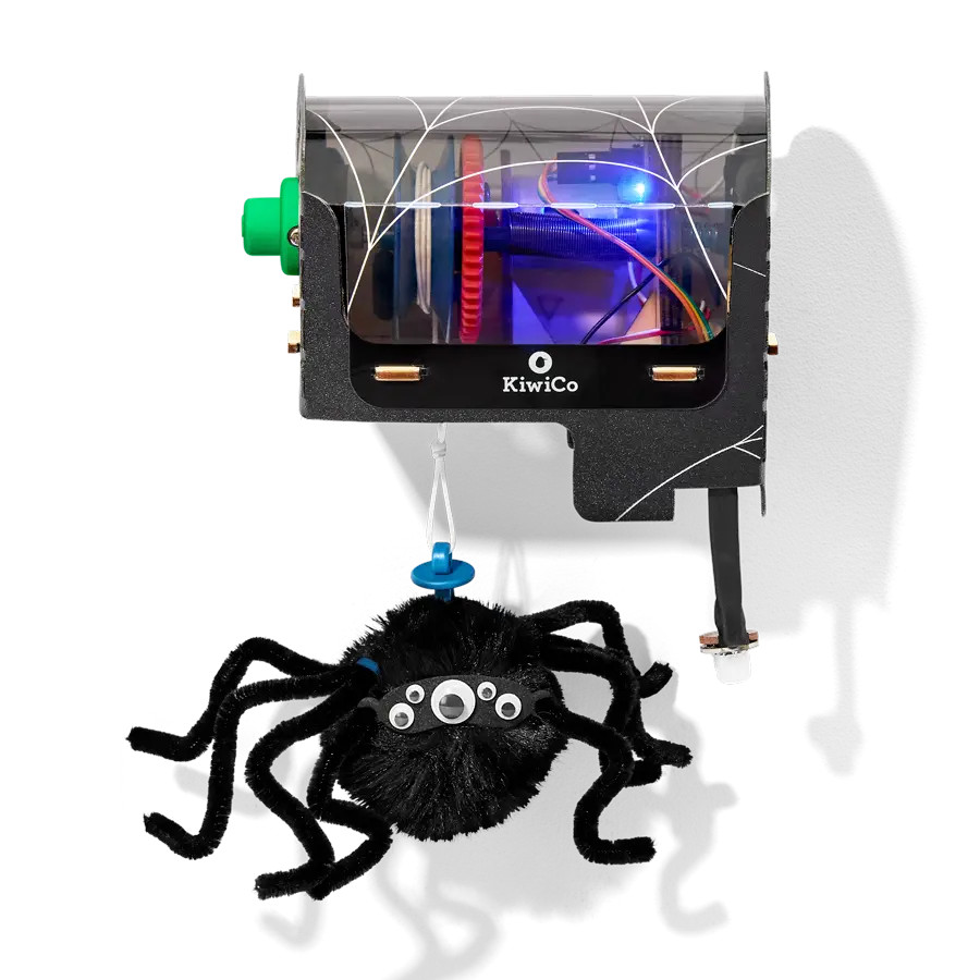 Halloween Motion-Sensing Spider | KiwiCo | KiwiCo