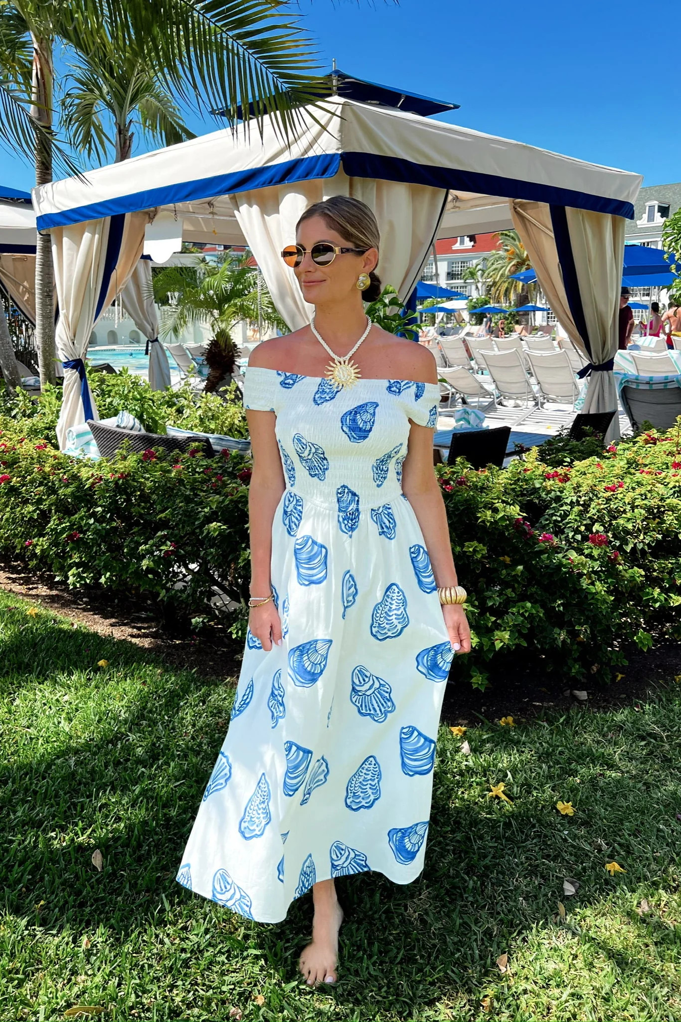 Along the Shore Dress | Vestique