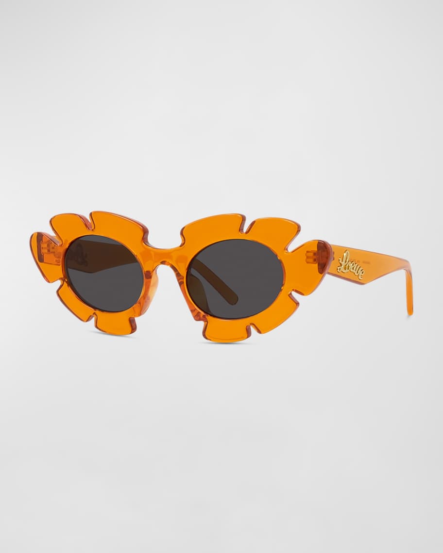Loewe Flower Acetate Sunglasses | Neiman Marcus