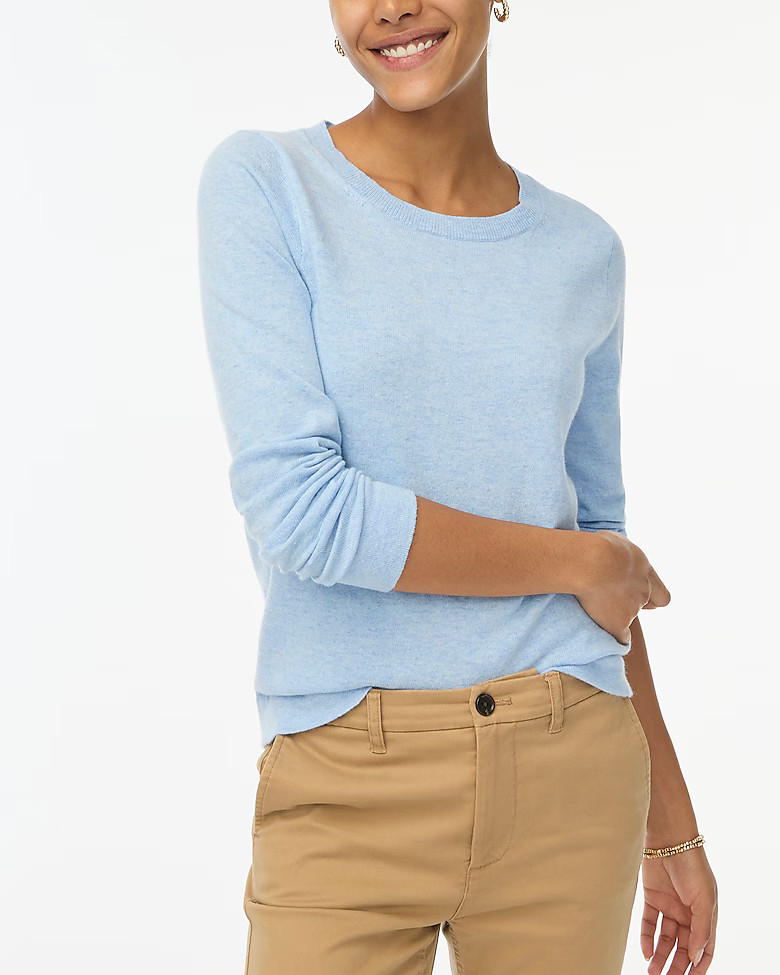 Cotton-wool blend Teddie sweater | J.Crew Factory