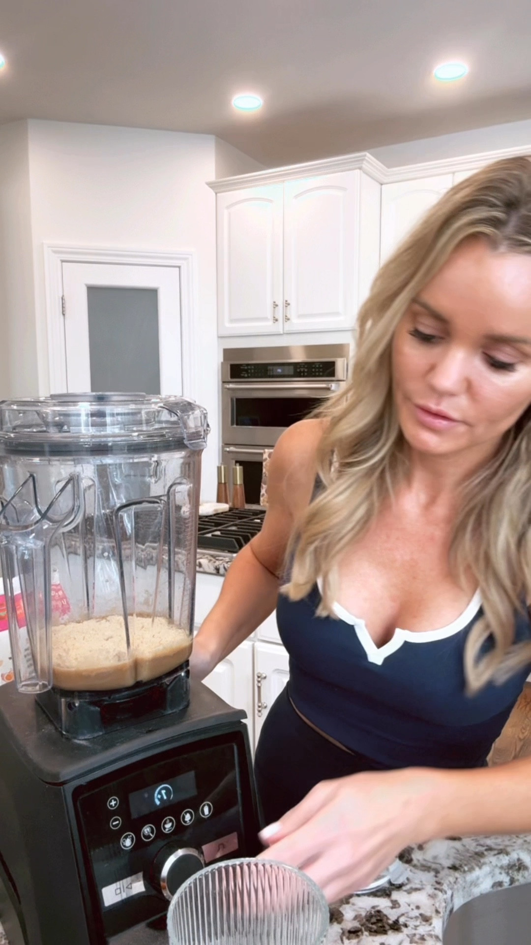 My protein cold brew made at home. I used pumpkin spice syrup sugar free for a Fall feel.  