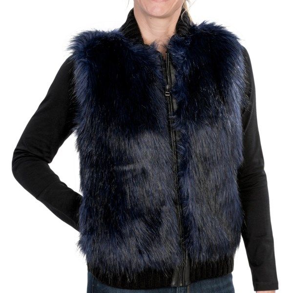 FDJ French Dressing Faux-Fur Vest (For Women) | Sierra Trading Post