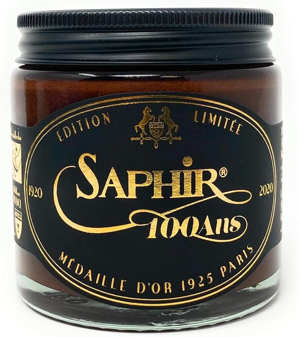 Limited Edition Saphir Medaille d'Or Pommadier Shoe Cream - Medium Brown | Amazon (US)