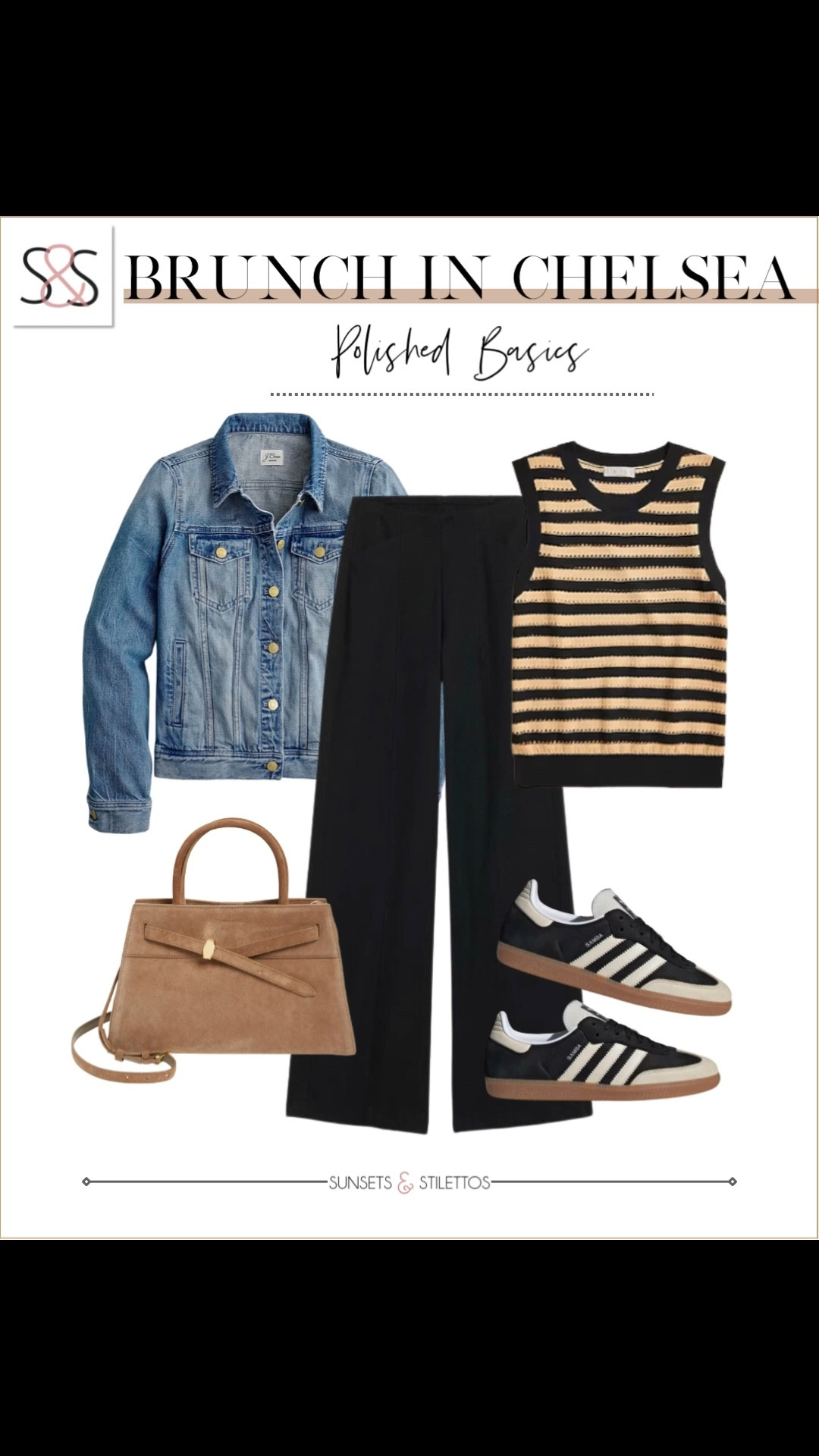 For a great budget friendly outfit, this sweater tank with work pants is comfy and polished. Dress down with classy sneakers!

Sunsets and Stilettos, workwear, adidas sneakers 

#LTKWorkwear #LTKOver40 #LTKTravel