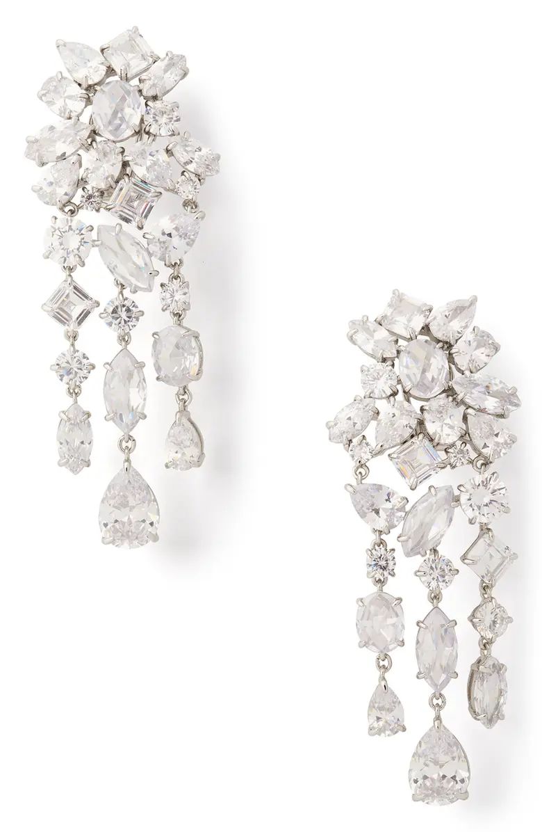 kate spade new york crystal statement drop earrings | Nordstrom | Nordstrom