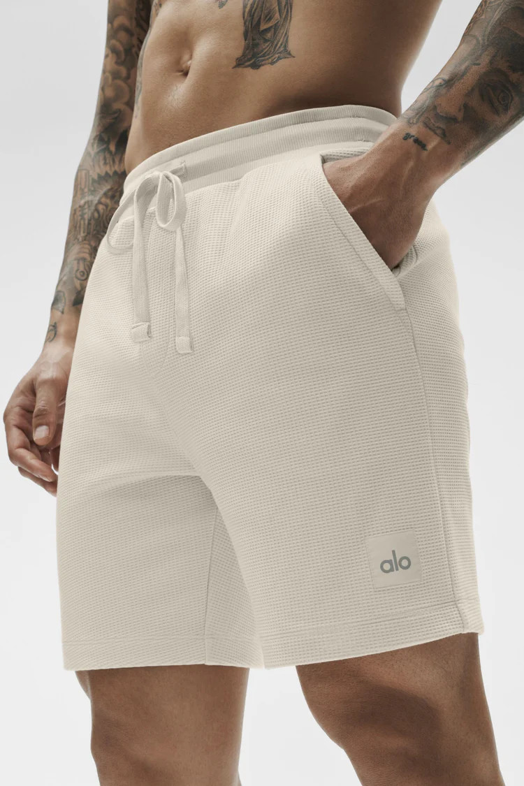 7" Waffle Lounge Short | Alo Yoga