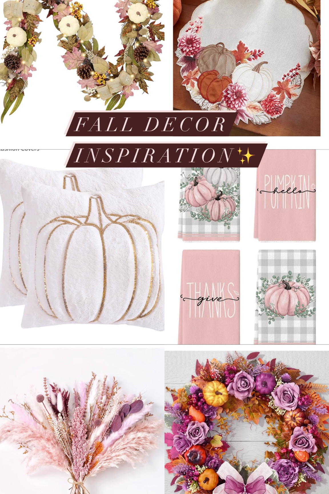 The countdown to the start of fall is here! I’m so excited to get some new decor! Stay tuned for my upcoming video

#LTKFindsUnder50 #LTKFallSale #LTKHome