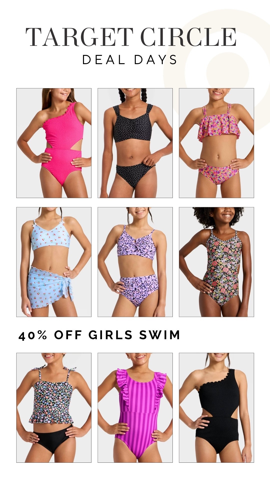 The cutest girls swimsuits are on sale! 40% OFF makes it even better. Perfect time to grab their summer favorites!

#LTKSwim #LTKSaleAlert #LTKmomlife