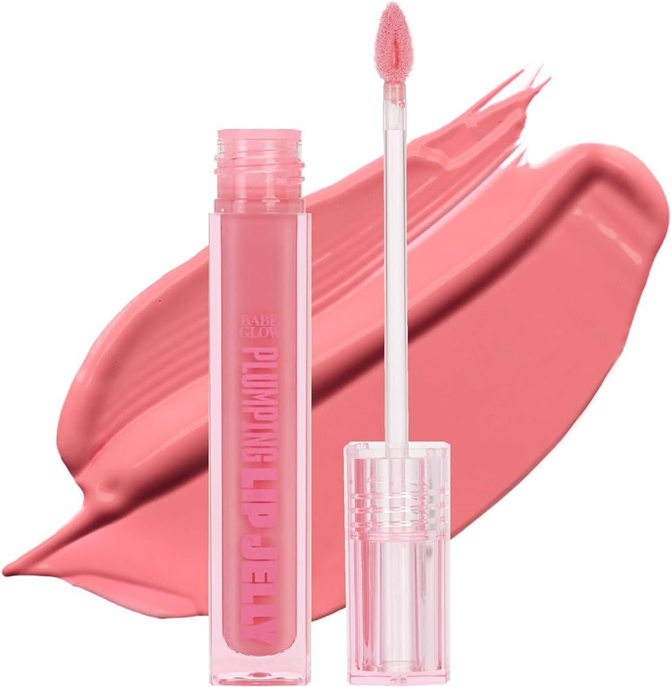BABE ORIGINAL Glow Plumping Lip Jelly For Thicker Lips - High Shine Lip Gloss for Moisturizing, H... | Amazon (US)