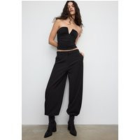 Stradivarius Pantalon habillé ballon Noir 32 | Stradivarius (FR)