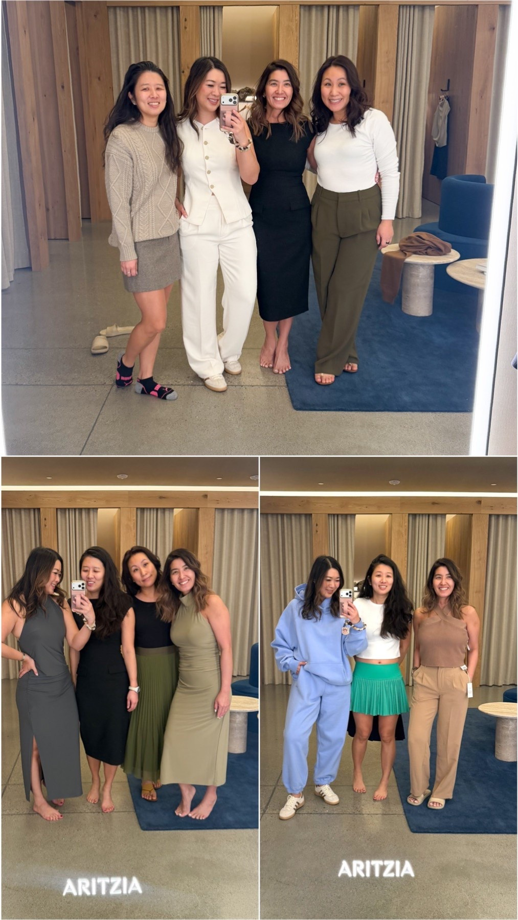 Aritzia Try Ons with friends! 