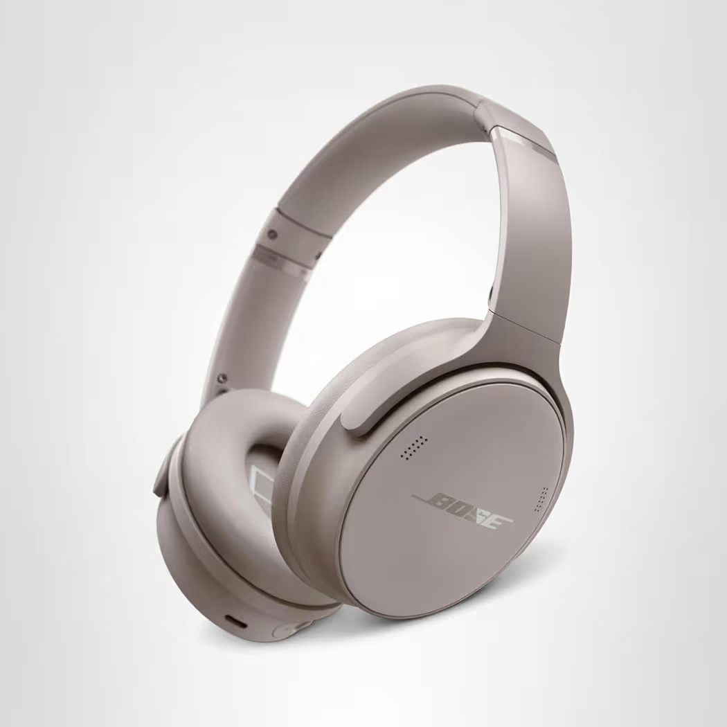 Bose QuietComfort Bluetooth Headphones Over Ear, Sandstone | Amazon (US)
