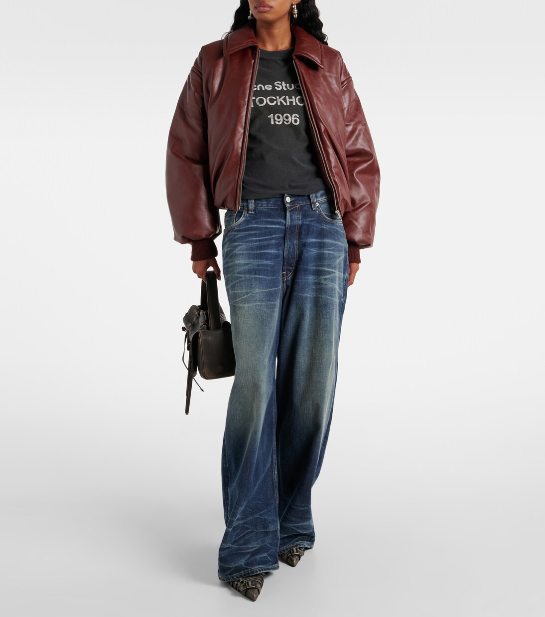 포 레더 보머 재킷 | Mytheresa (INTL)