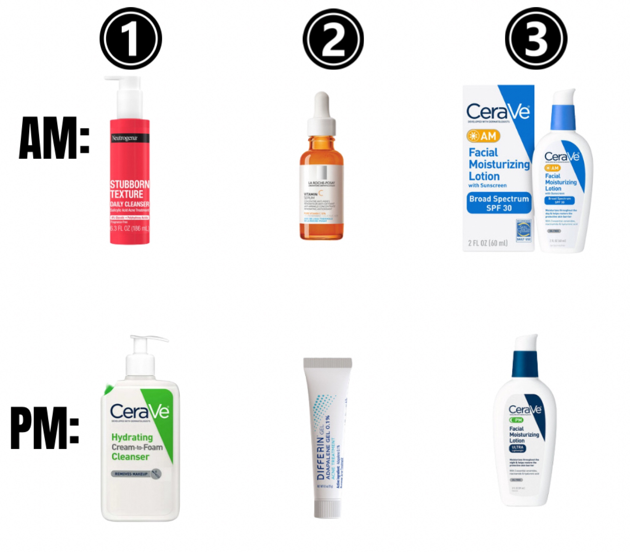 Simple anti-aging routine for morning and evening with over-the-counter products! 

#LTKfitness #LTKbeauty #LTKfamily