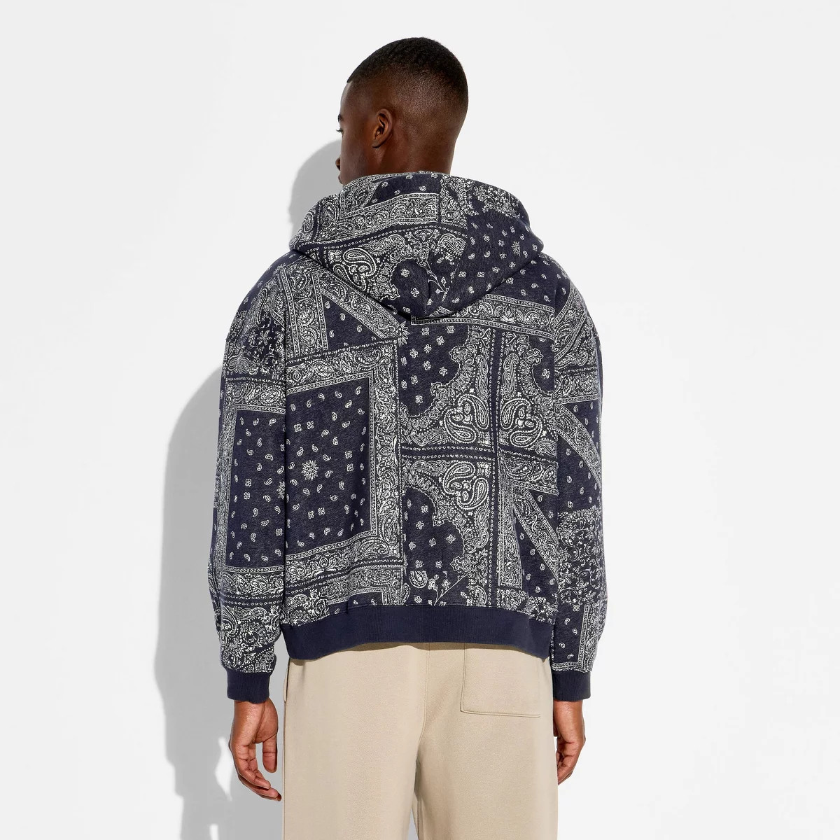 Men's Full Zip Hooded Sweatshirt - Original Use™ Dark Blue XXL | Target