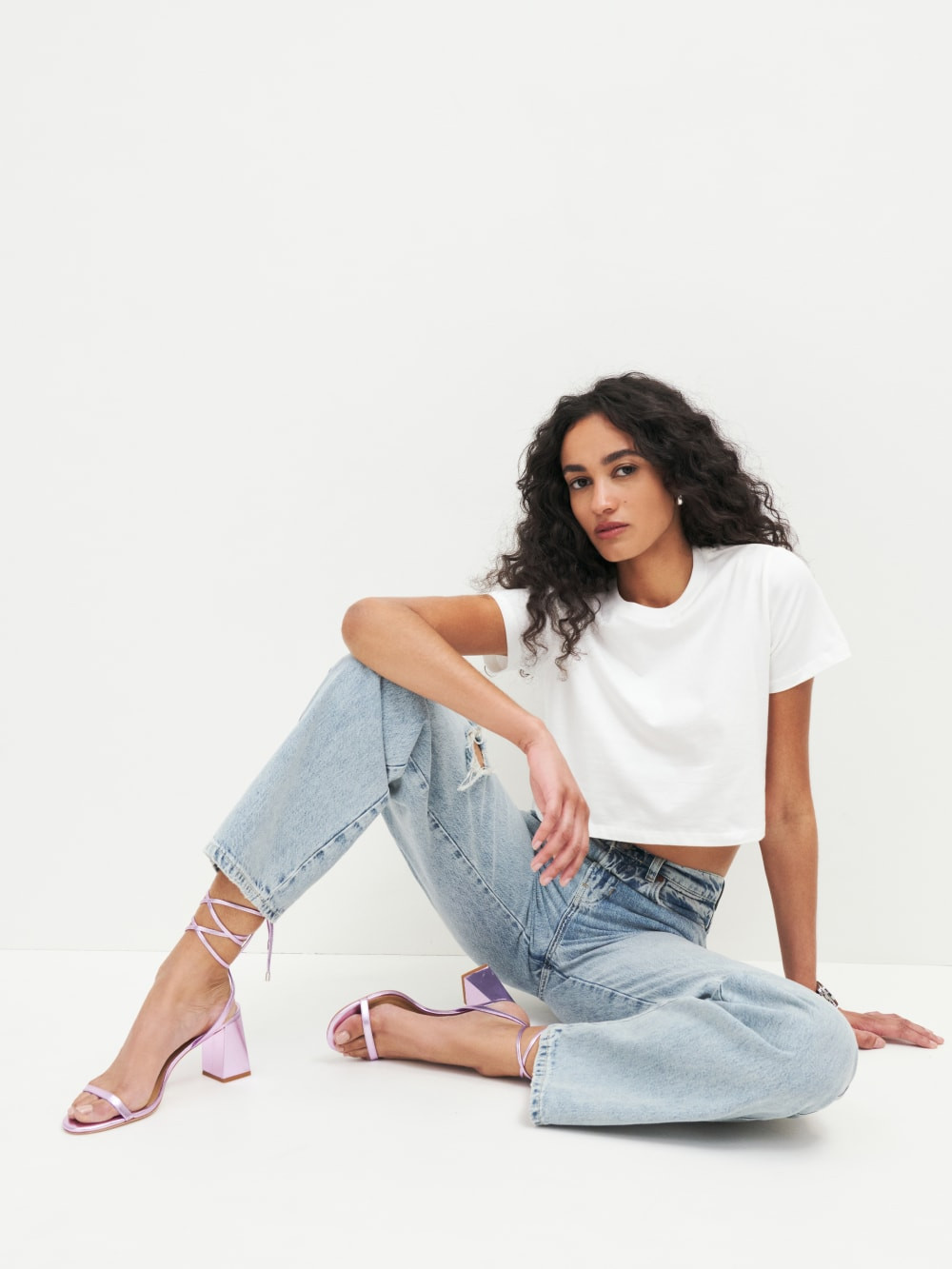 Sienna Heeled Sandal | Reformation (Global)