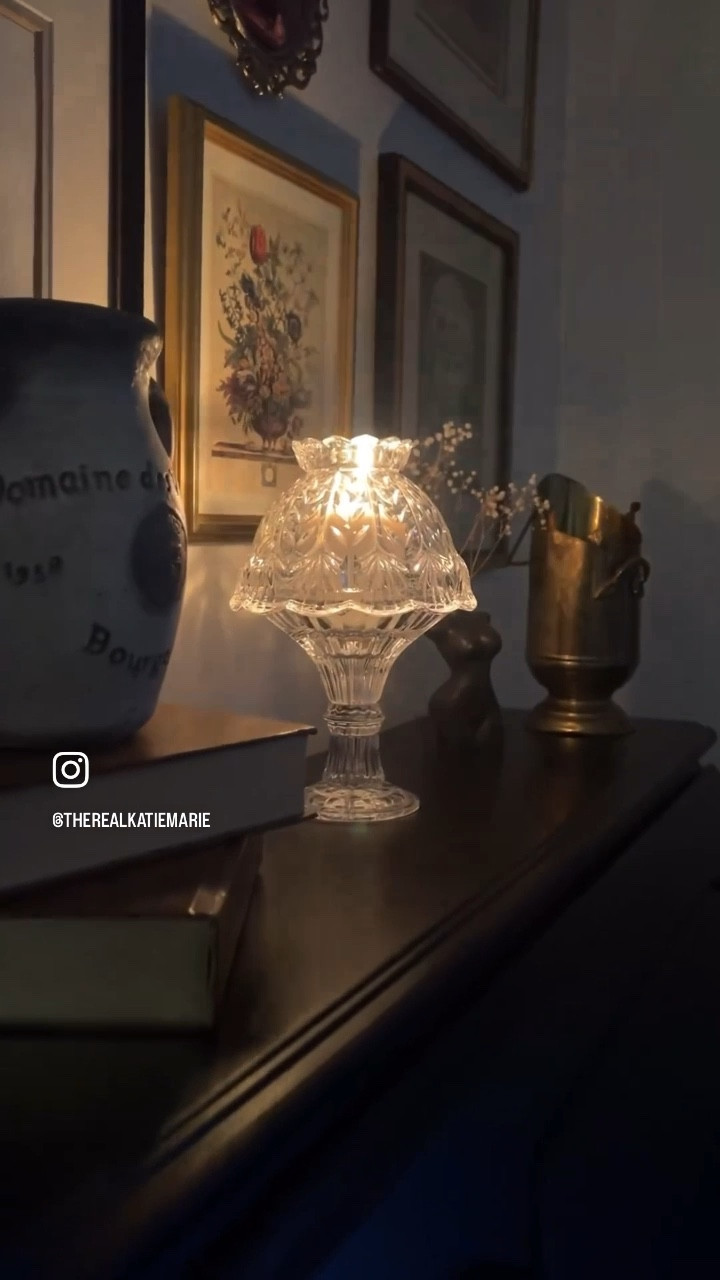 I thrifted this gorgeous little fairy lamp and I loveeee her. Found some online for those that are interested! 

🏷 fairy lamp, vintage lamp, crystal lamp

#LTKhome #LTKfindsunder50 #LTKVideo