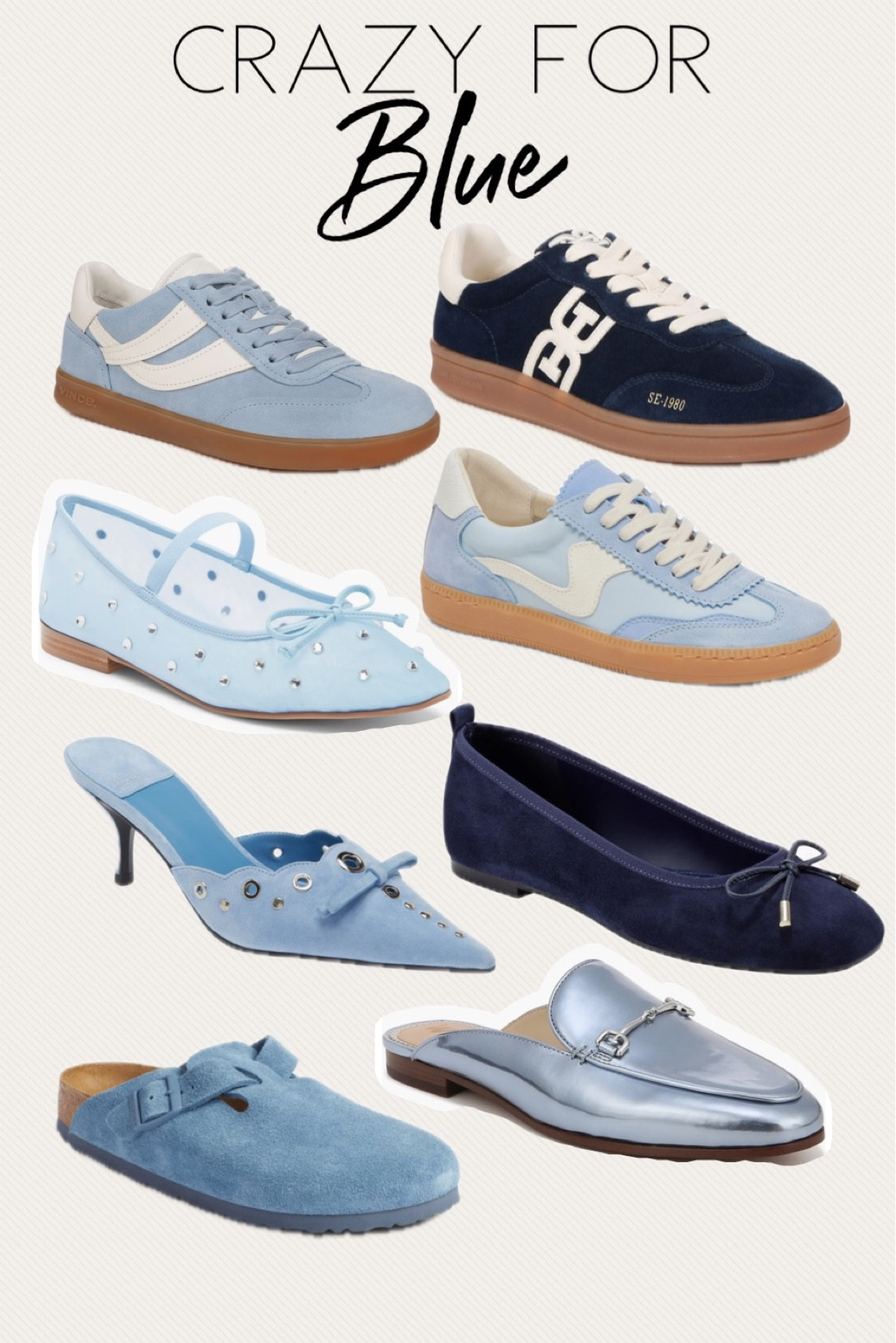 BLUE is the color of the season. So many ways to wear it! 

#LTKshoecrush