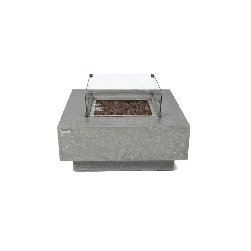 Elementi Manhattan Concrete Fire Pit Table & Reviews | Wayfair | Wayfair North America