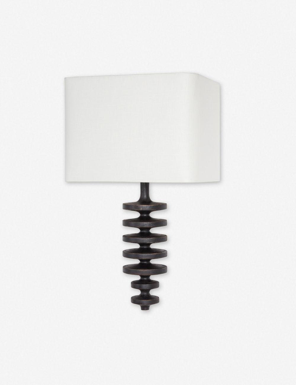 Regina Andrew Fishbone Sconce, Ebony | Lulu and Georgia 
