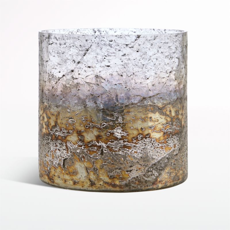 Sona 6" Glass Hurricane Candle Holder + Reviews | Crate & Barrel | Crate & Barrel