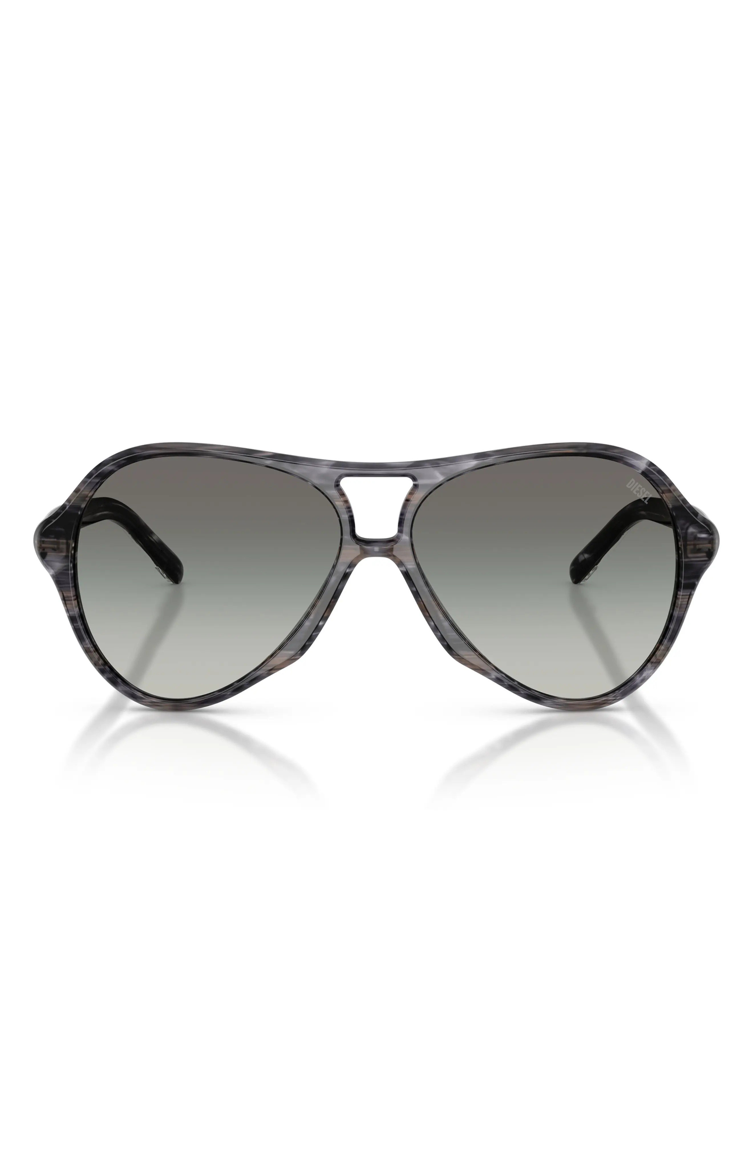 57mm Gradient Pilot Sunglasses (Men) | Nordstrom | Nordstrom
