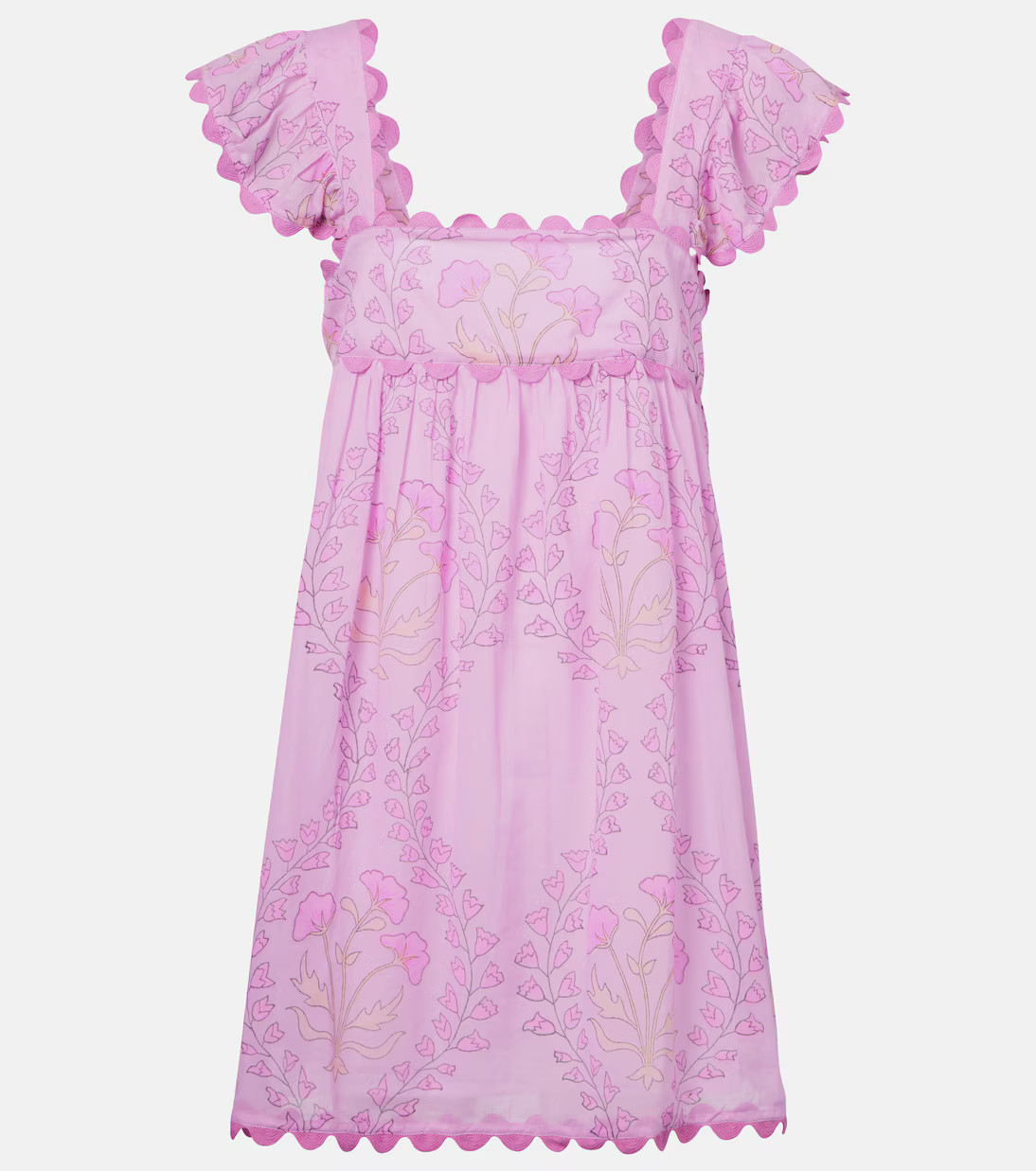 Ruffled cotton minidress | Mytheresa (US/CA)