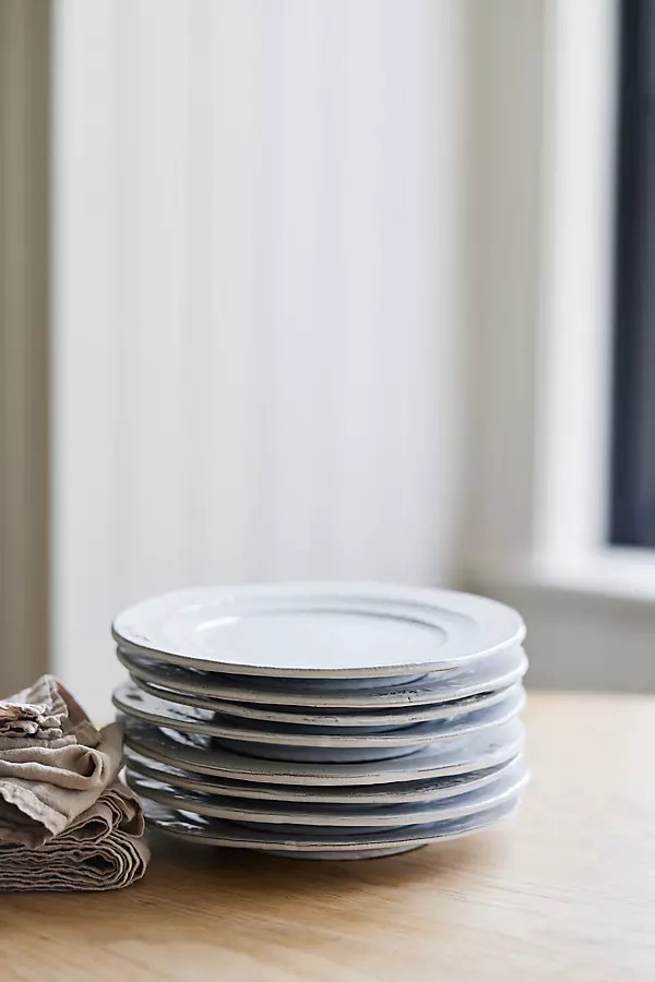 The Glenna Italian Earthenware Side Plates, Set of 4 | Anthropologie (US)