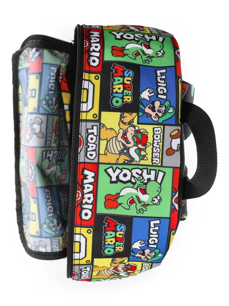 Nintendo Super Mario "Hello There" Boys 17" Backpack, Black | Walmart (US)