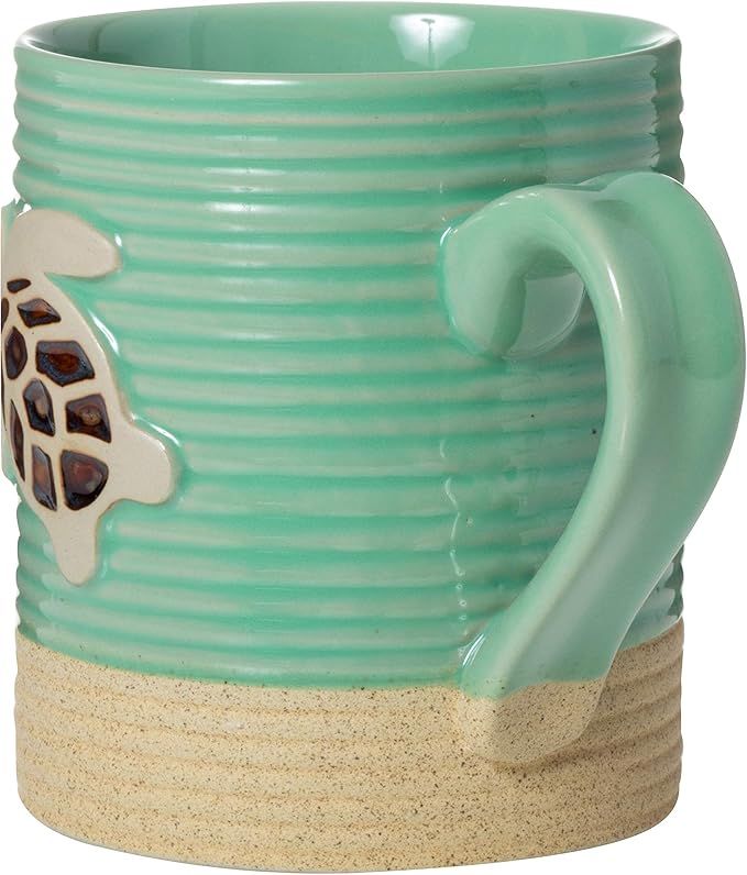 Cape Shore 15oz Sandy Stoneware Pottery Mug, Multiple Styles Available (Turtle) | Amazon (US)
