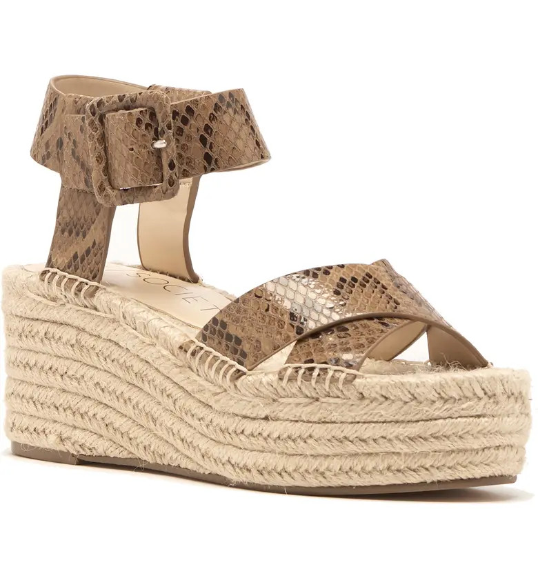 Audrina Platform Espadrille Sandal | Nordstrom