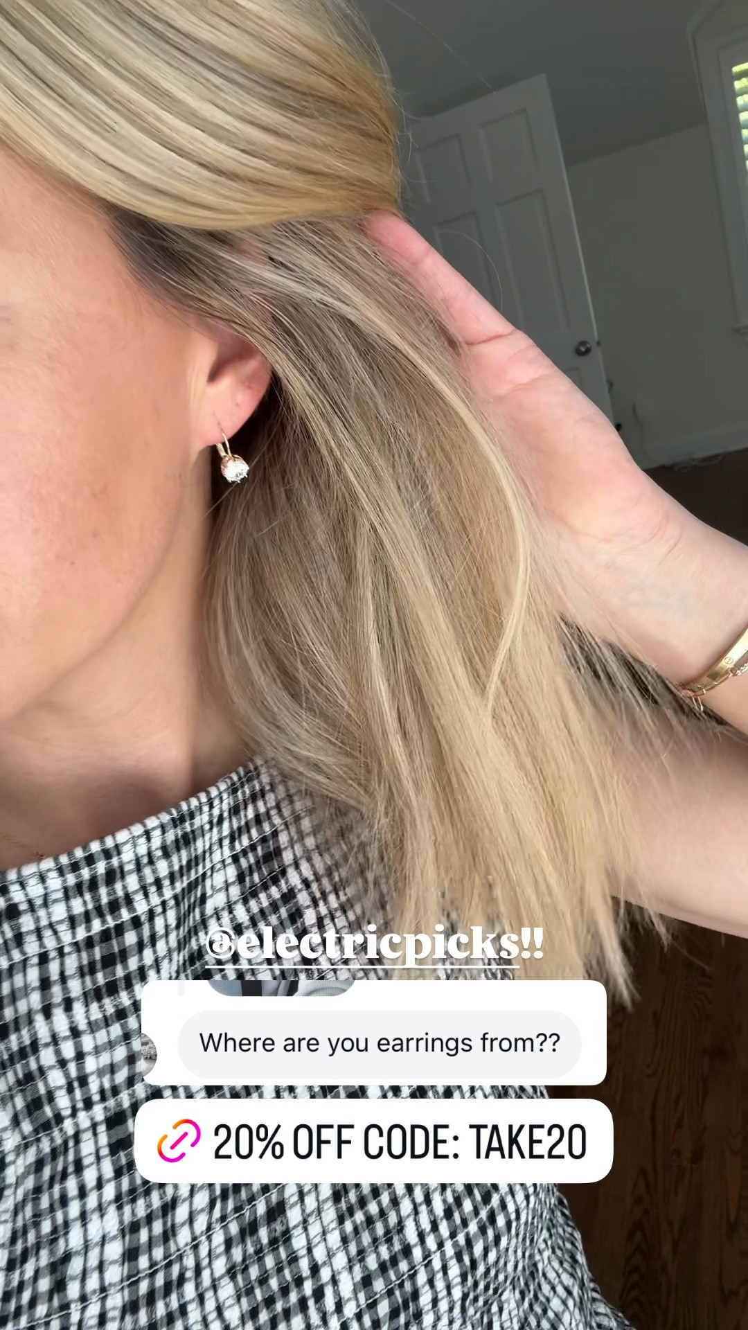 Ive been wearing these earrings on repeat! Simple for everyday wear, yet elevated. Use code TAKE20 for 20% off 

@electricpicks #ad