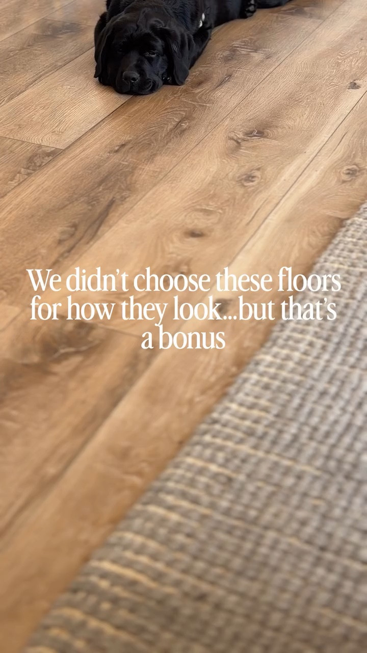 We didn’t choose these floors for how they look…
We chose them for this 🤎

Kids, dogs, spills, muddy paws… real life.
And somehow they still look this good.

If you’re building or renovating and need something that actually holds up—don’t overlook this.
It’s one of the best decisions we made for our home.
Flooring Link - https://cali.pxf.io/kO6WA0

#LTKSeasonal #LTKHome