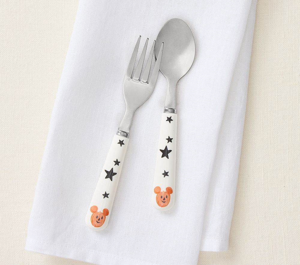 Disney Mickey Mouse and Friends Halloween Utensils | Pottery Barn Kids