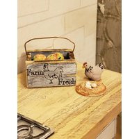 Miniature Dollhouse Farmhouse Chicken Crate 112 Scale | Etsy (US)