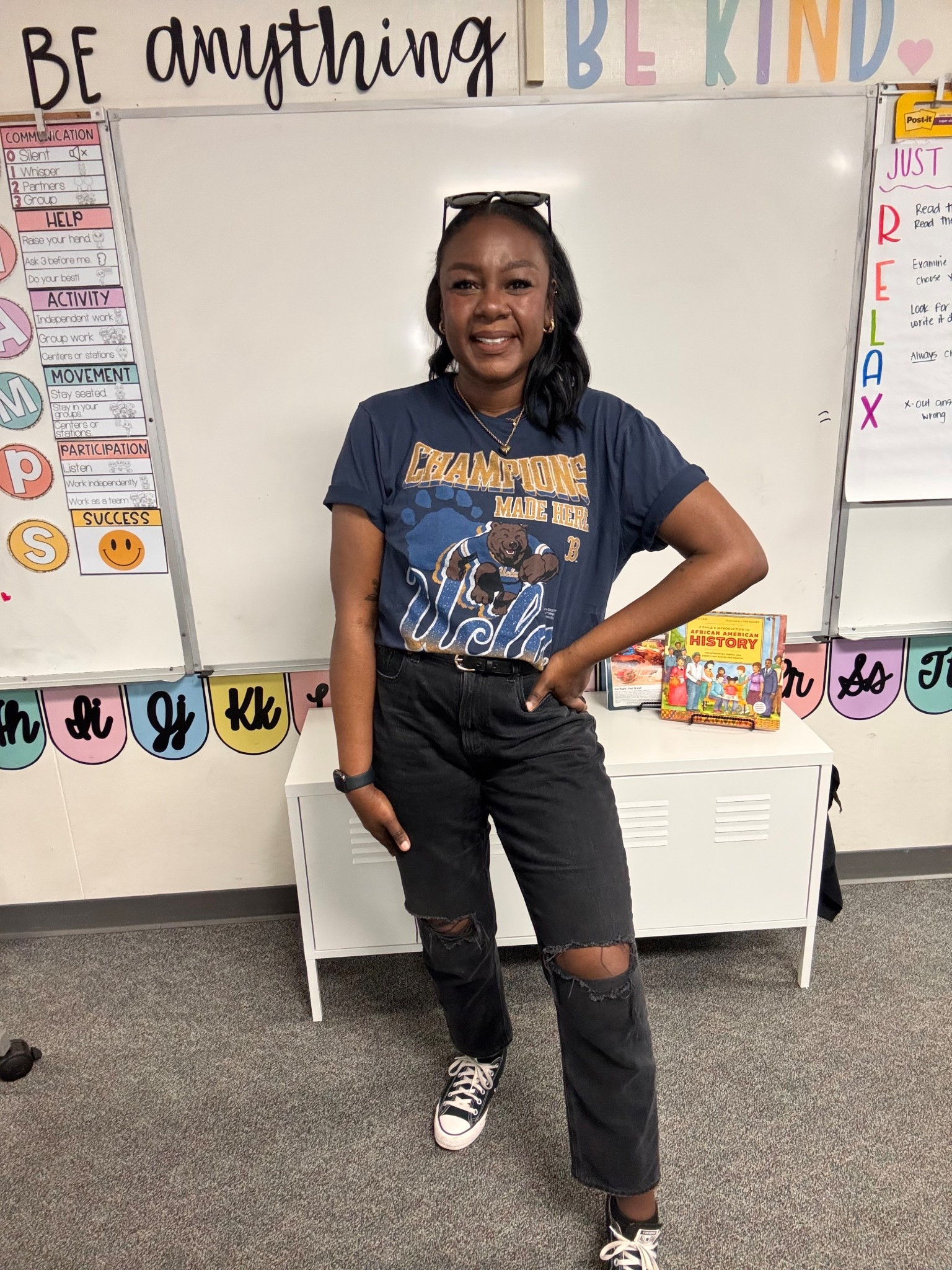 Midsize teacher mom college day outfit 

#LTKWorkwear #LTKootd #LTKMidsize