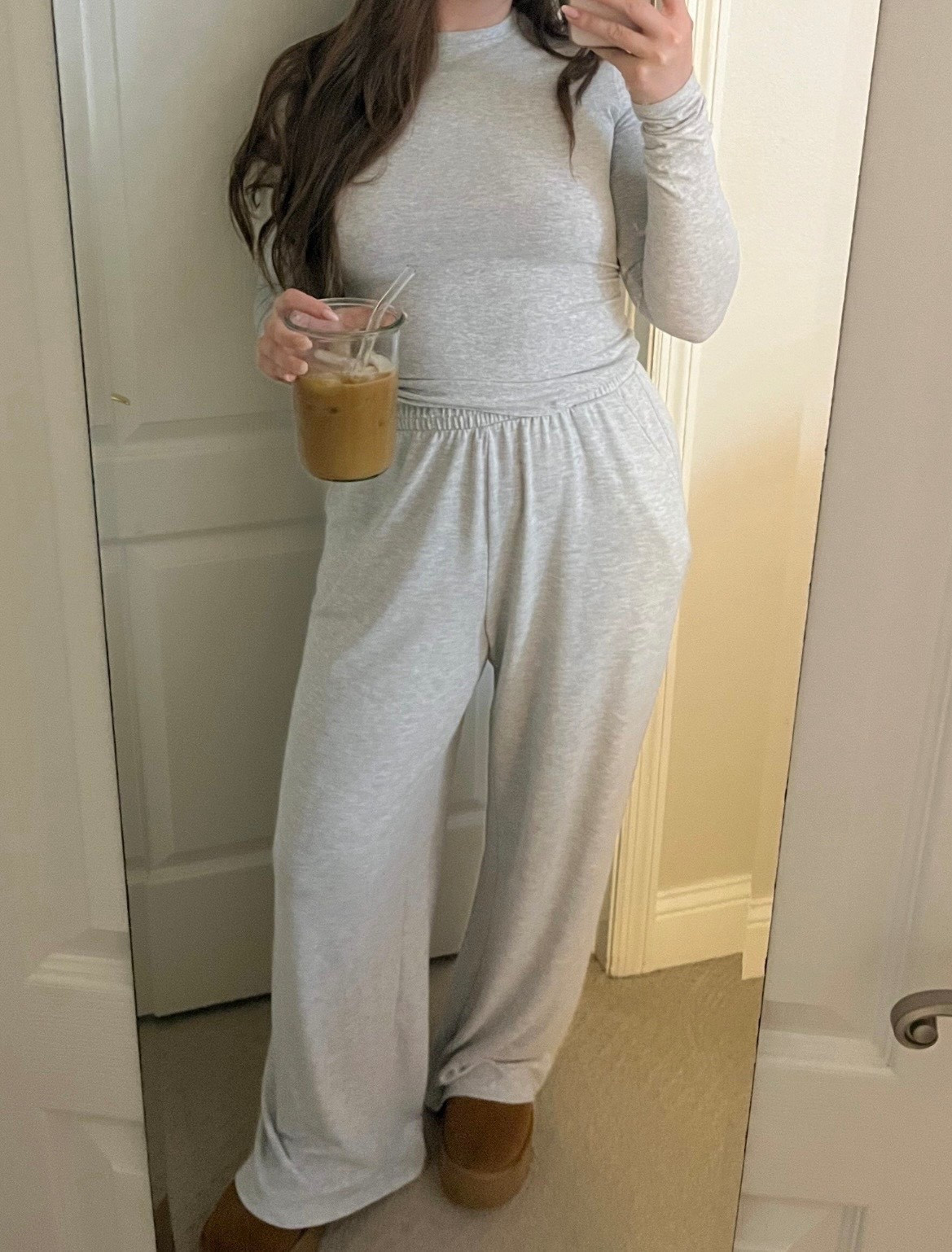 the best lounge set on sale now buying this in every color! Wearing a size small in the top and bottoms 
Black Friday is here at Abercrombie! Shop 25-50% off sitewide now through 12/1
Loungewear, Abercrombie, cozy style, matching set, comfy loungewear, work from home outfit

#LTKActive #LTKStyleTip #LTKGiftGuide

#LTKFindsUnder50 #LTKSaleAlert #LTKCyberWeek