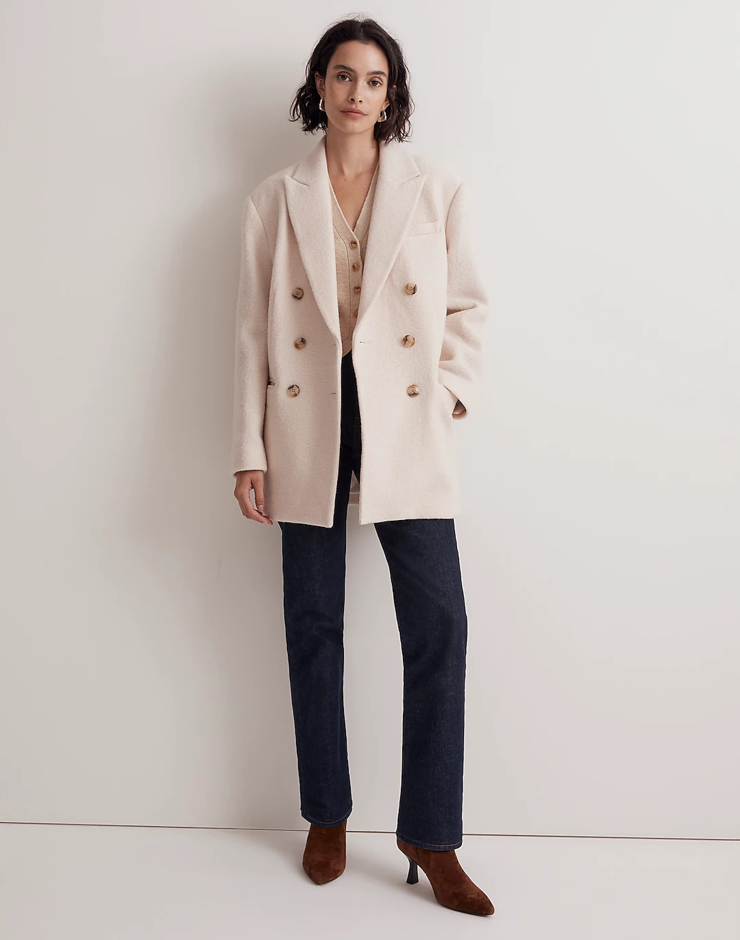 Oversized Tuxedo Coat | Madewell